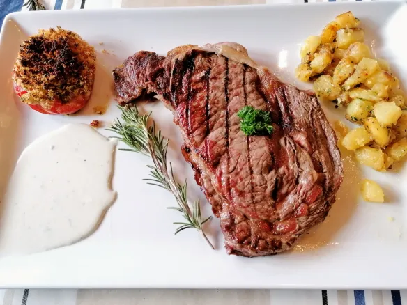 Noix d’entrecôte à la coco