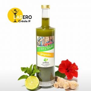 Base à cocktail VIVA MOJITO Hibiscus Gingembre 35cl