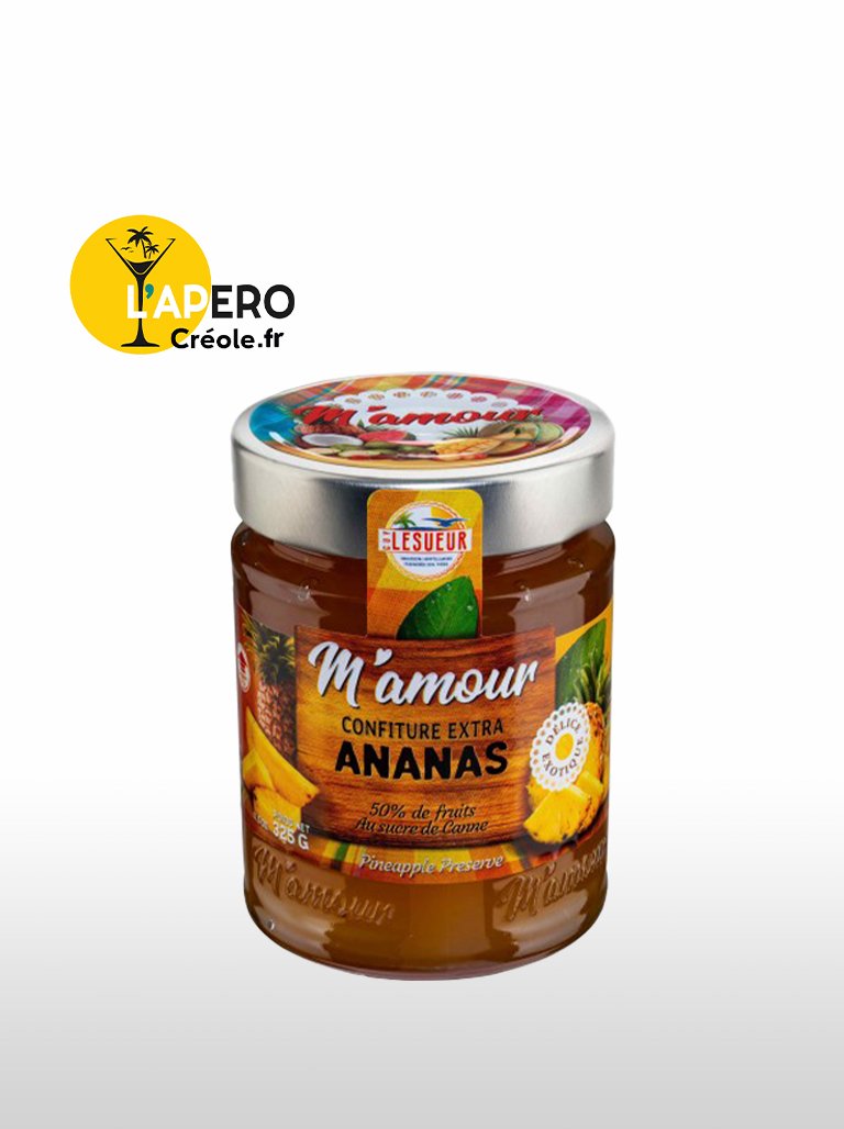 CONFITURE ANANAS 325g MAMOUR