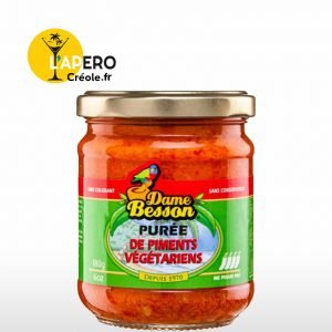 Purée de Piment Végétarien Dame Besson (180g)