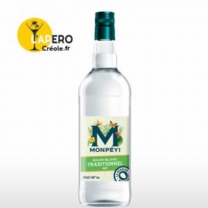 Rhum Blanc Traditionnel 40° – 50cl – MONPEYI