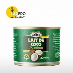 Lait de Coco Premium 200ml – Boîte – GRACE