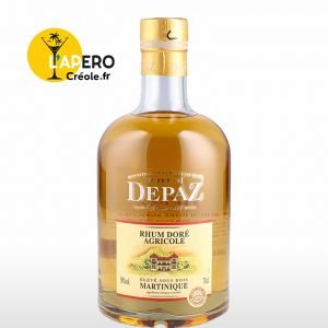 Rhum Doré Agricole 50° 70cl – Depaz
